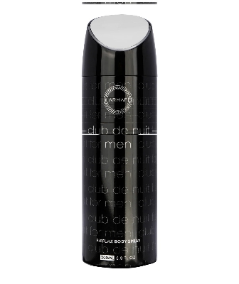 Picture of International UAE product Body Spray  Armaf Club De Nuit Intense used for male - 200 ml