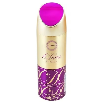 Picture of International UAE product Body Spray Armaf iDiva used for female - 200 ml