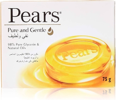 Picture of International European product Skin care Pears body soap Pure and Gentle used for male/female - 75 gm
