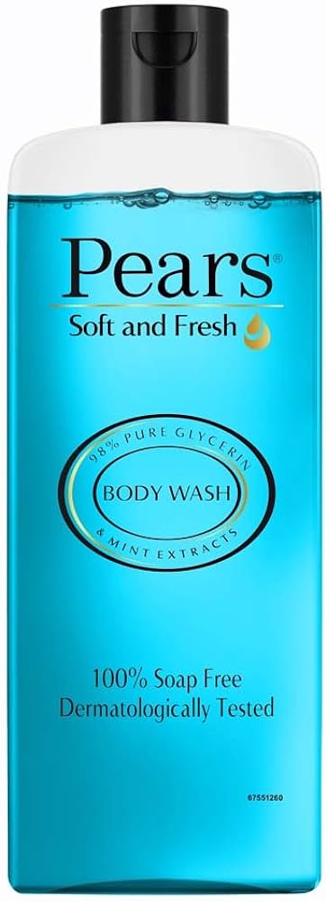 Picture of International European product Skin care Pears Shower gel Soft and Fresh used for male/female - 250 ml