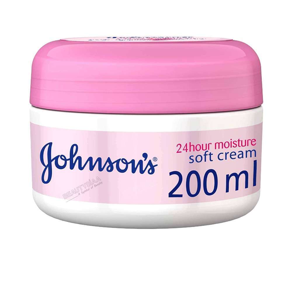 Picture of International European product Johnson's 24hour moisture soft cream used for male/female - 200 ml