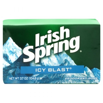 Picture of International Thailand product Irish Spring Icy Blast Soap used for male/ female - 104 gm