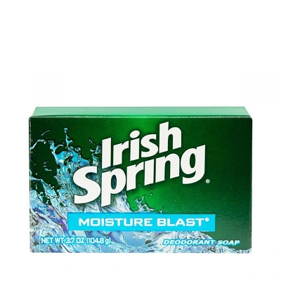Picture of International Thailand product Irish Spring Moisture Blast Soap used for male/ female - 104 gm