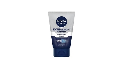 Picture of International European product skin care Nivea men Extra Bright 10X Effect face wash used for male - 100 ml