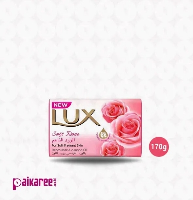 Picture of International Middle East country product Soft Rose Soap used for male/ female - 170 gm