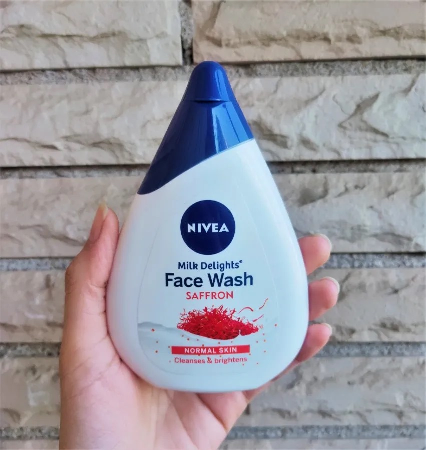Picture of International UAE Imported product skin care Nivea Milk Delights Saffron face wash used for male/female - 100 ml