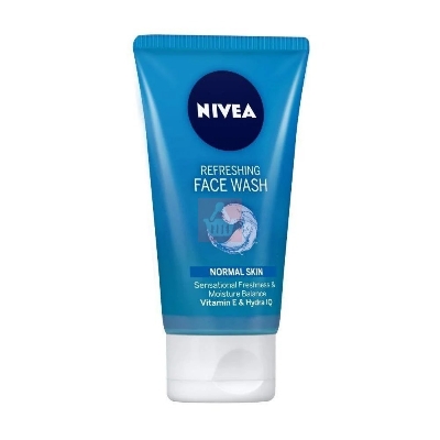 Picture of International European product skin care Nivea Refreshing face wash used for female - 150 ml