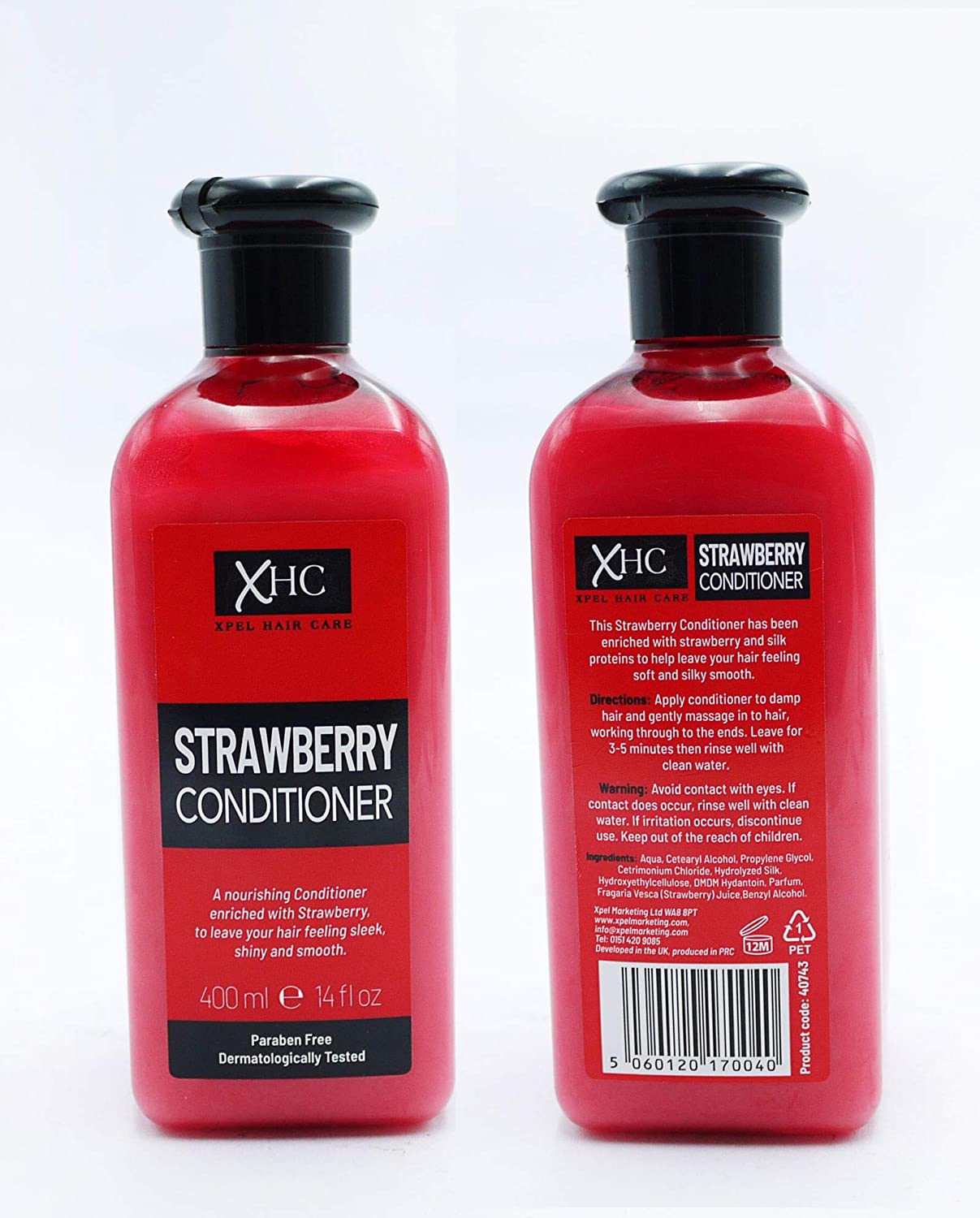 Picture of International UK product Hair care XHC Strawberry Conditioner used for male/ female - 400 ml