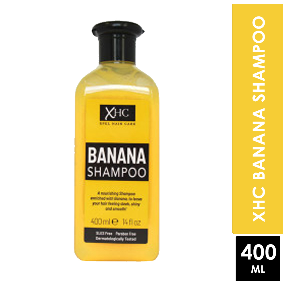 Picture of International UK product Hair care XHC BANANA shampoo used for male/ female - 400 ml