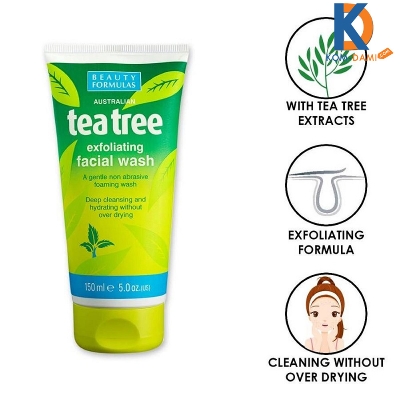 Picture of International UK product Face care tea tree face wash used for male/female - 150 ml