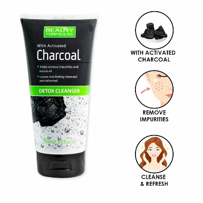 Picture of International UK product Face care Charcoal face wash used for male/female - 150 ml