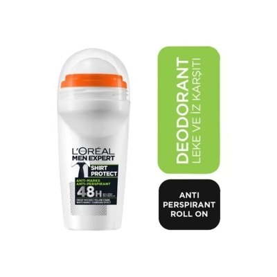 Picture of International Thailand product LOREAL Shirt Protect body deodorant Roll on for male - 50 ml