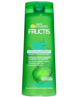 Picture of International European product Hair care Fructis Clean Fresh shampoo used for male/ female - 400 ml