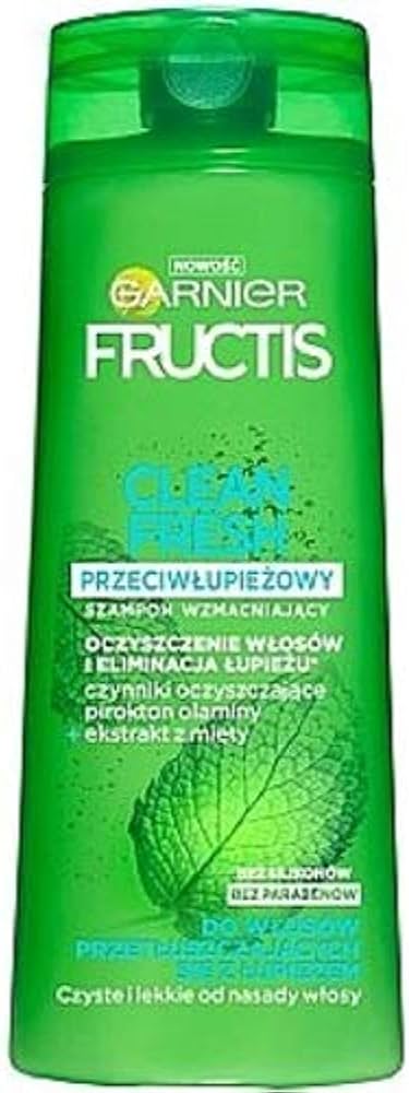 Picture of International European product Hair care Fructis Clean Fresh shampoo used for male/ female - 400 ml