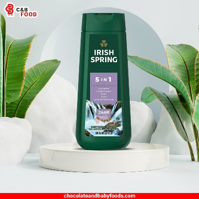 Picture of International Thailand product Skin care Irish Spring 5 IN 1 shower gel used for male female - 591 ml