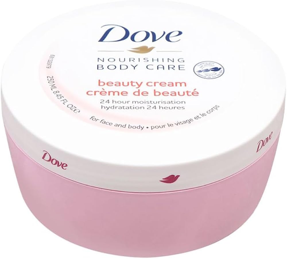 Picture of International Indian product Body Moisturizer Dove beauty Care Cream used for male/female - 250 ml