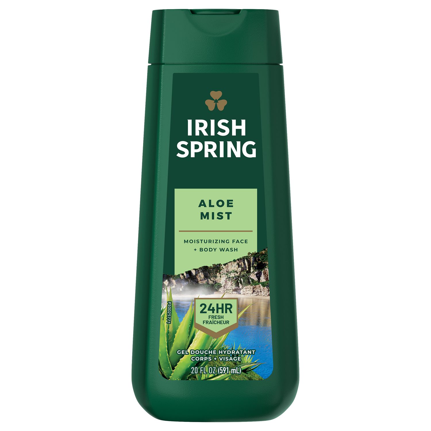 Picture of International Thailand product Skin care Irish Spring Aloe Mist shower gel used for male female - 591 ml