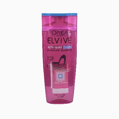 Picture of International European product Hair care Loreal ELVIVE Nutri - Gloss Crystal Sparkling shampoo used for male/ female - 250 ml