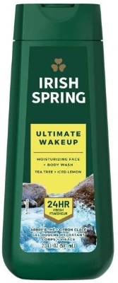 Picture of International Thailand product Skin care Irish Spring Ultimate Wakeup shower gel used for male female - 591 ml