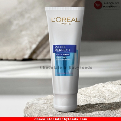 Picture of International European product skin care Loreal Paris White Perfect face wash used for male/female - 100 ml