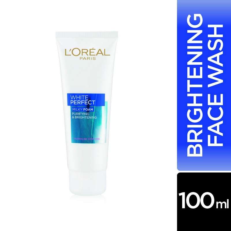 Picture of International European product skin care Loreal Paris White Perfect face wash used for male/female - 100 ml