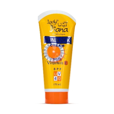 Picture of International UAE product Skin care Lady Diana Collection Sunblock cream used for male/ female - 170 ml