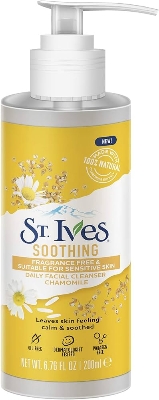 Picture of International European product skin care ST.Ives Soothing face wash used for male/female - 200 ml