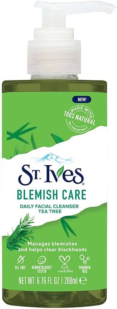 Picture of International European product skin care ST.Ives Blemish Care face wash used for male/female - 200 ml