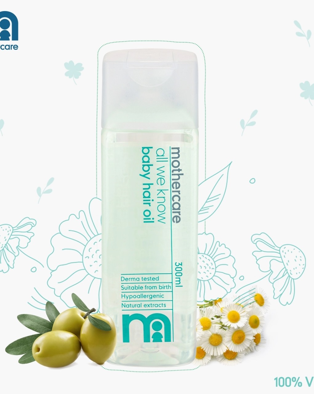 Picture of Indian product Hair care  all we know baby hair oil used for male/female - 300 ml