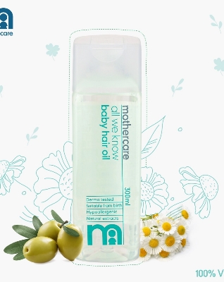 Picture of Indian product Hair care  all we know baby hair oil used for male/female - 300 ml