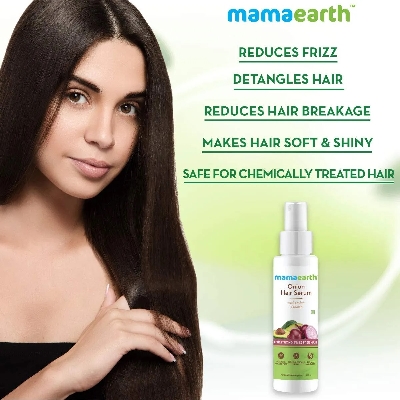 Picture of Indian product skin care Mamaearth Onion Hair Serum used for male female - 100 ml