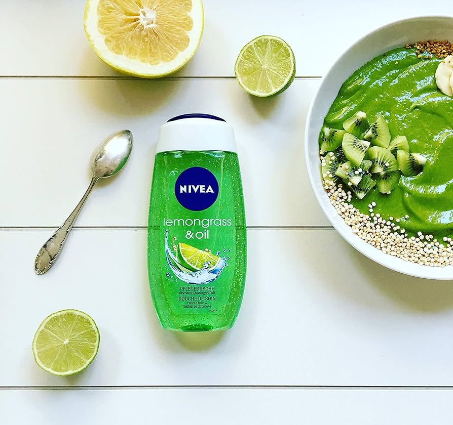 Picture of International European product skin care Nivea Lemongrass & Oil used for male female - 250 ml