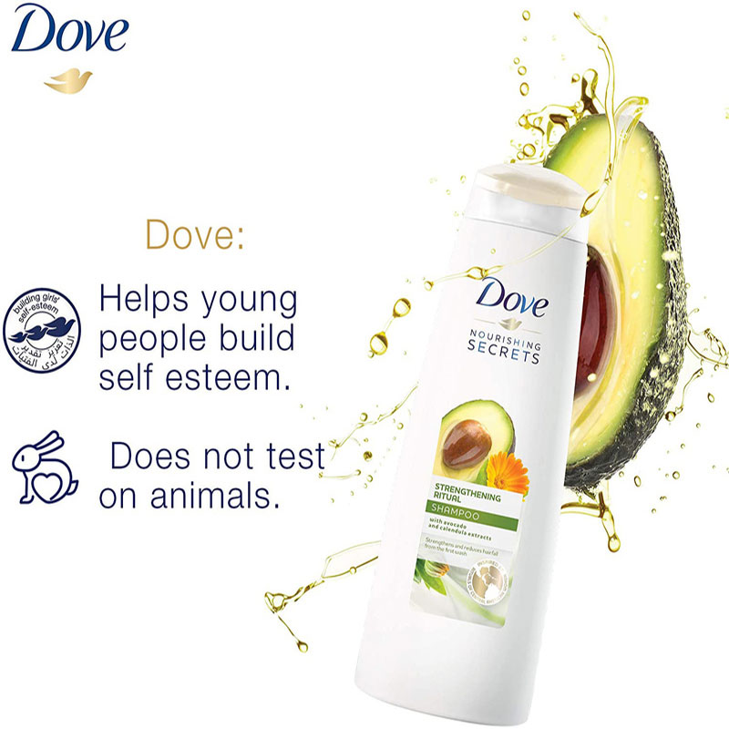 Picture of International European product Hair care Dove Strengthens Secrets Growth Ritual shampoo used for male/ female - 250 ml