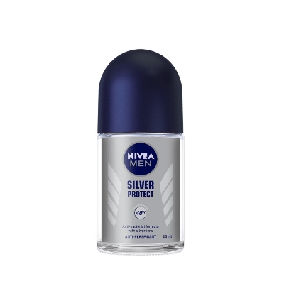 Picture of International Germany product Deodorant Roll on NIVEA MEN Silver Protect used for male - 25 ml