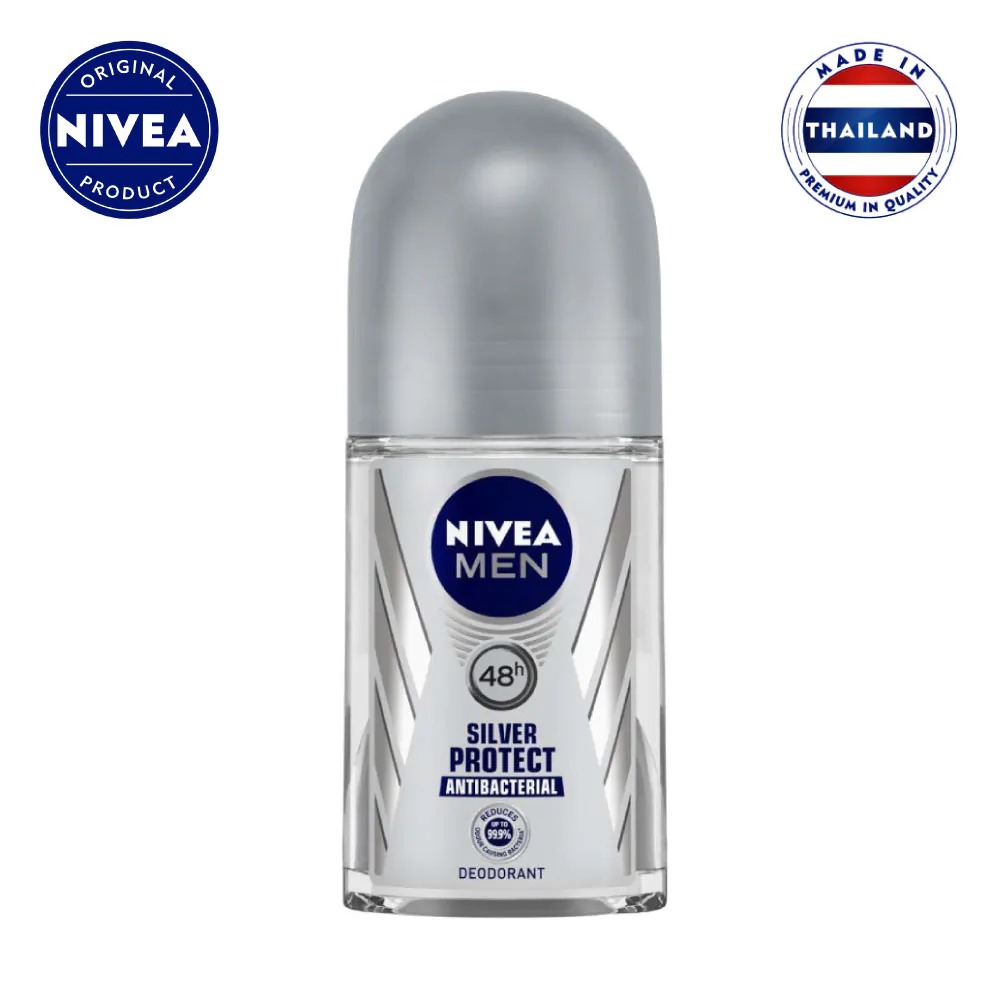 Picture of International Germany product Deodorant Roll on NIVEA MEN Silver Protect used for male - 25 ml