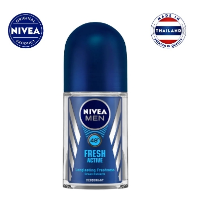 Picture of International Germany product Deodorant Roll on NIVEA MEN Fresh active used for male - 25 ml