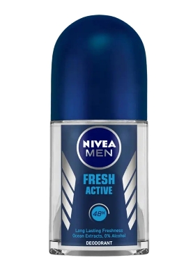 Picture of International Germany product Deodorant Roll on NIVEA MEN Fresh active used for male - 25 ml