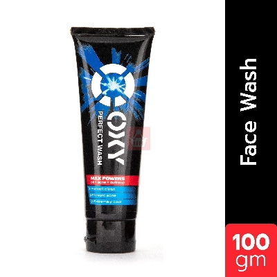 Picture of International Japan product Skin care OXY Perfect Wash face wash used for male - 100 gm