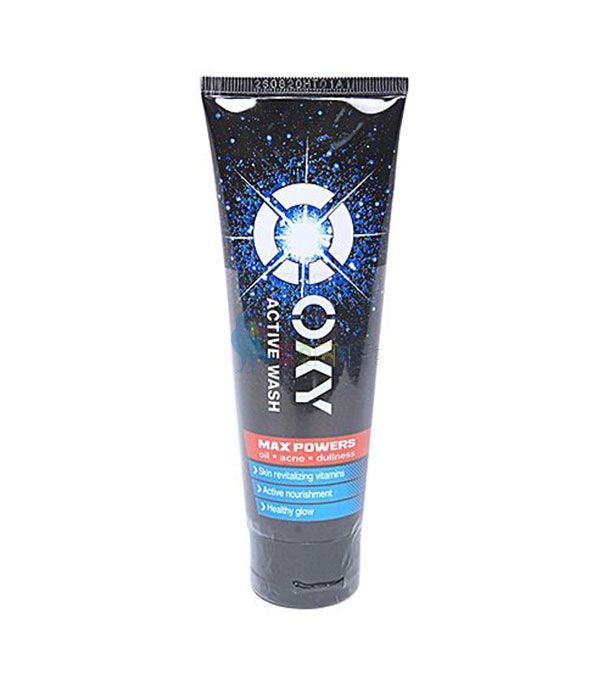 Picture of International Japan product Skin care OXY Active Wash face wash used for male - 100 gm