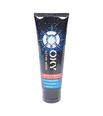 Picture of International Japan product Skin care OXY Active Wash face wash used for male - 100 gm