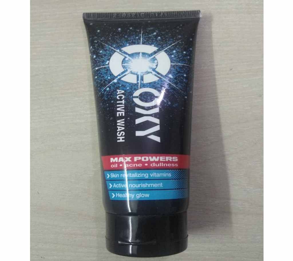 Picture of International Japan product Skin care OXY Active Wash face wash used for male - 100 gm