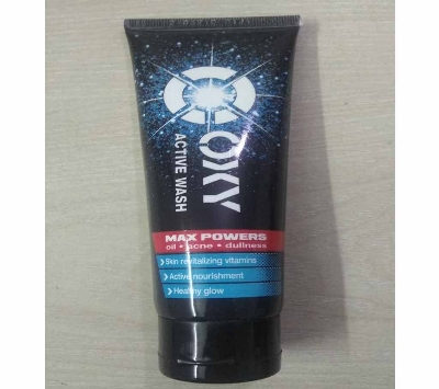 Picture of International Japan product Skin care OXY Active Wash face wash used for male - 100 gm