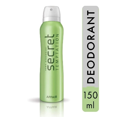 Picture of Indian Product Body spray  temptation Affair used for female - 150 ml