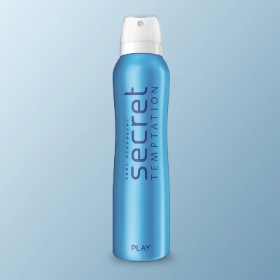 Picture of Indian Product Body spray  temptation Play used for female - 150 ml