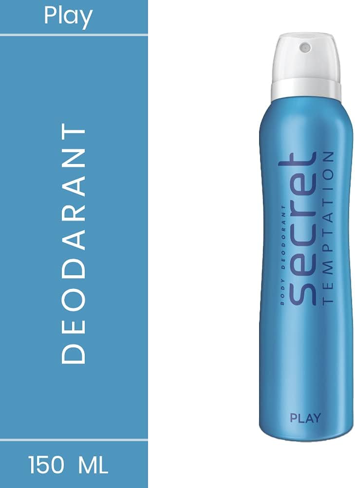 Picture of Indian Product Body spray  temptation Play used for female - 150 ml