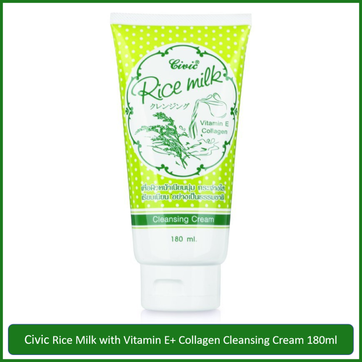 Picture of International Thailand product Skin care Civic Rice Milk Cleansing Cream face wash - 180 ml