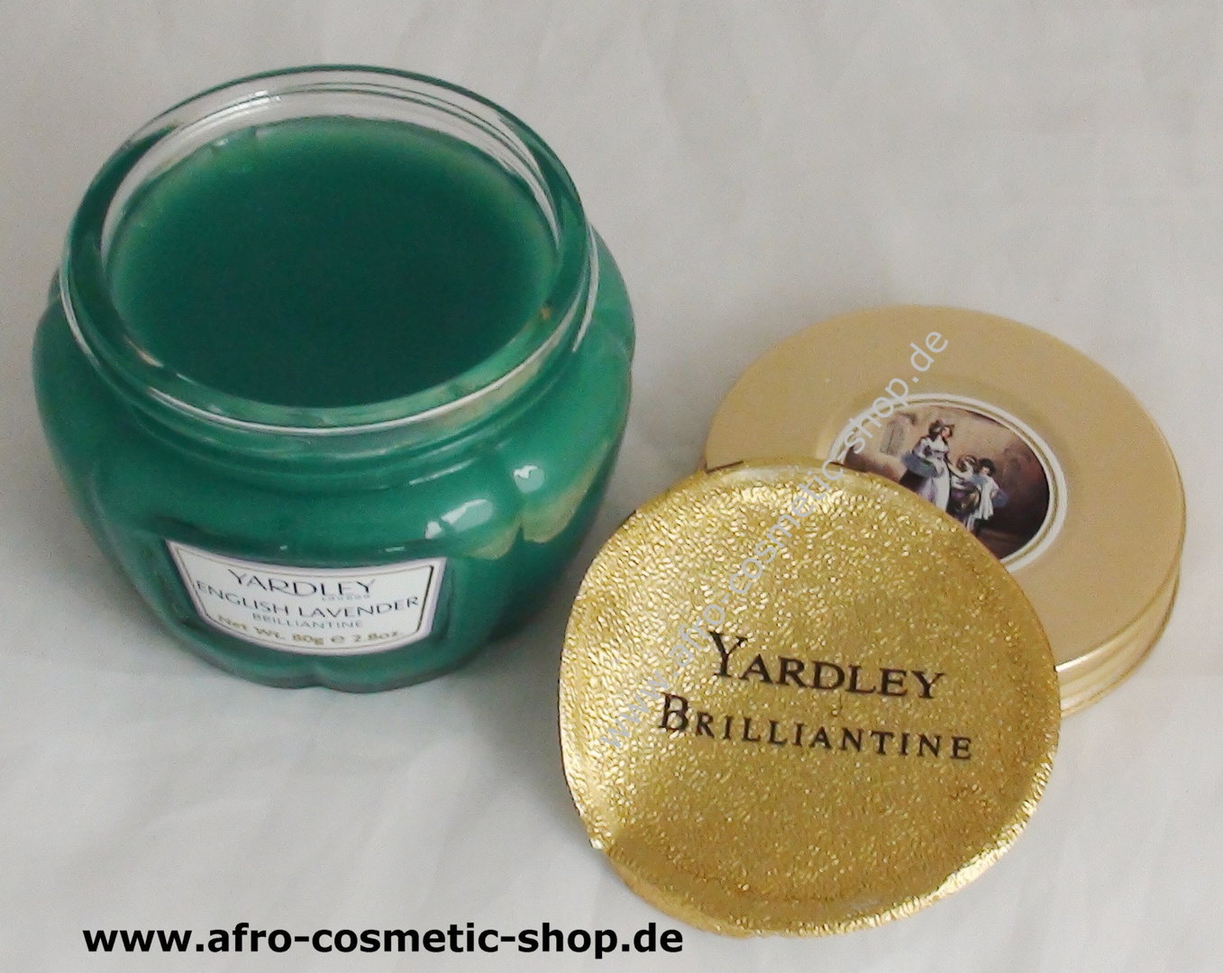 Picture of International European product Hair care Yardle Londin English Lavender Brilliantine used for male/female - 80 gm