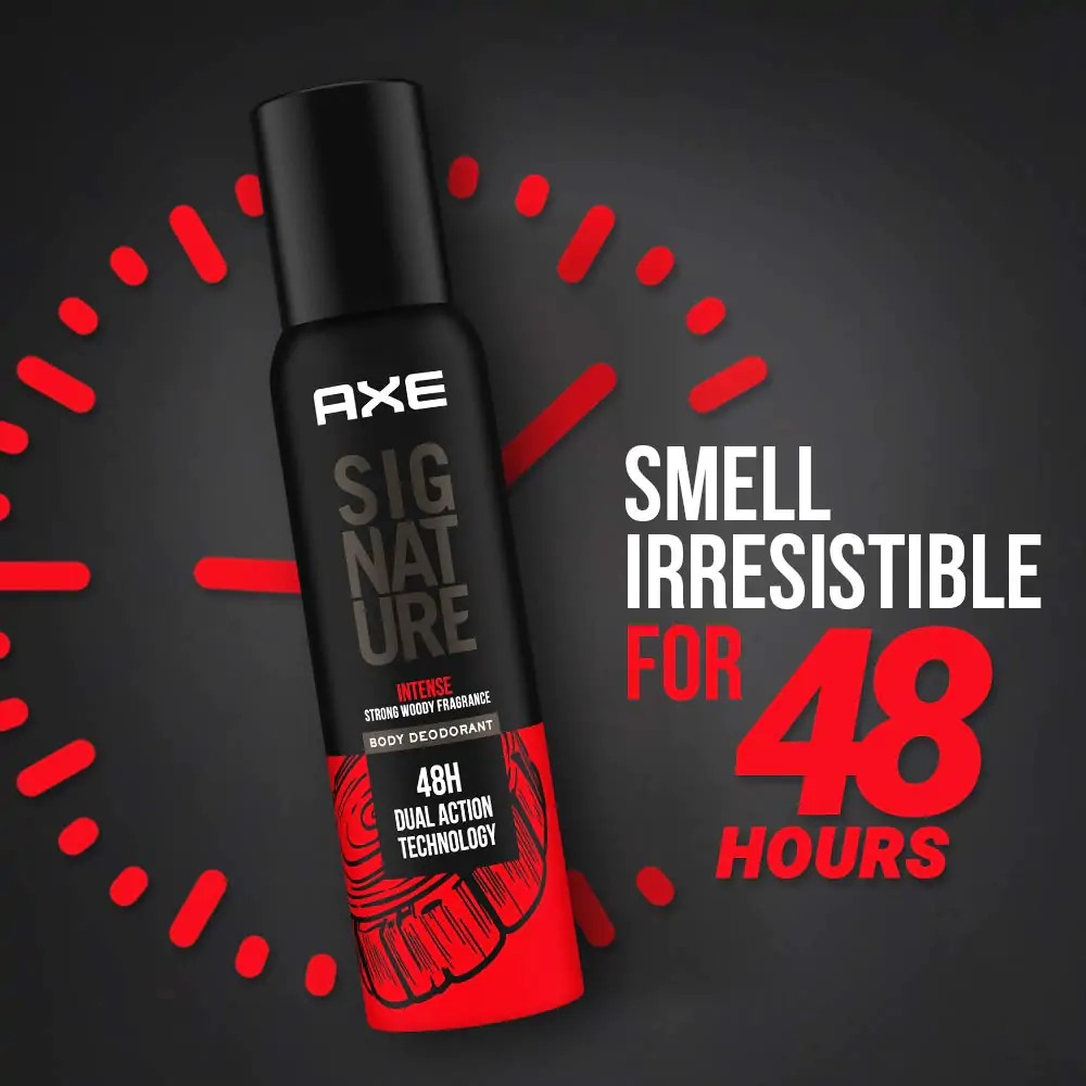 Picture of Indian product Body spray AXE Signature Intense perfume spray used for male/female - 122 ml