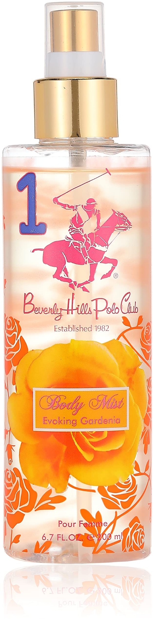 Picture of International Netherlands product Body Spray perty scent Beverly Hills Polo Club Body Mist ( 1 ) used for female - 200 ml