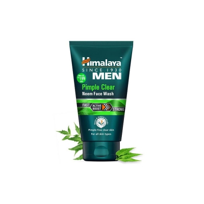 Picture of Indian product Skin care  Men Pimple Clear Neem Wash face wash used for male - 100 ml